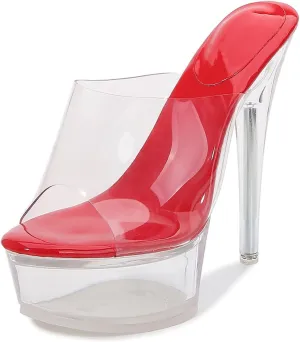 14CM/5.51IN Women's Exposed Toe Sandals Platform High Heels Shoes Stiletto Heels Dress High Heeled Wedding Party Office Pumps Shoes