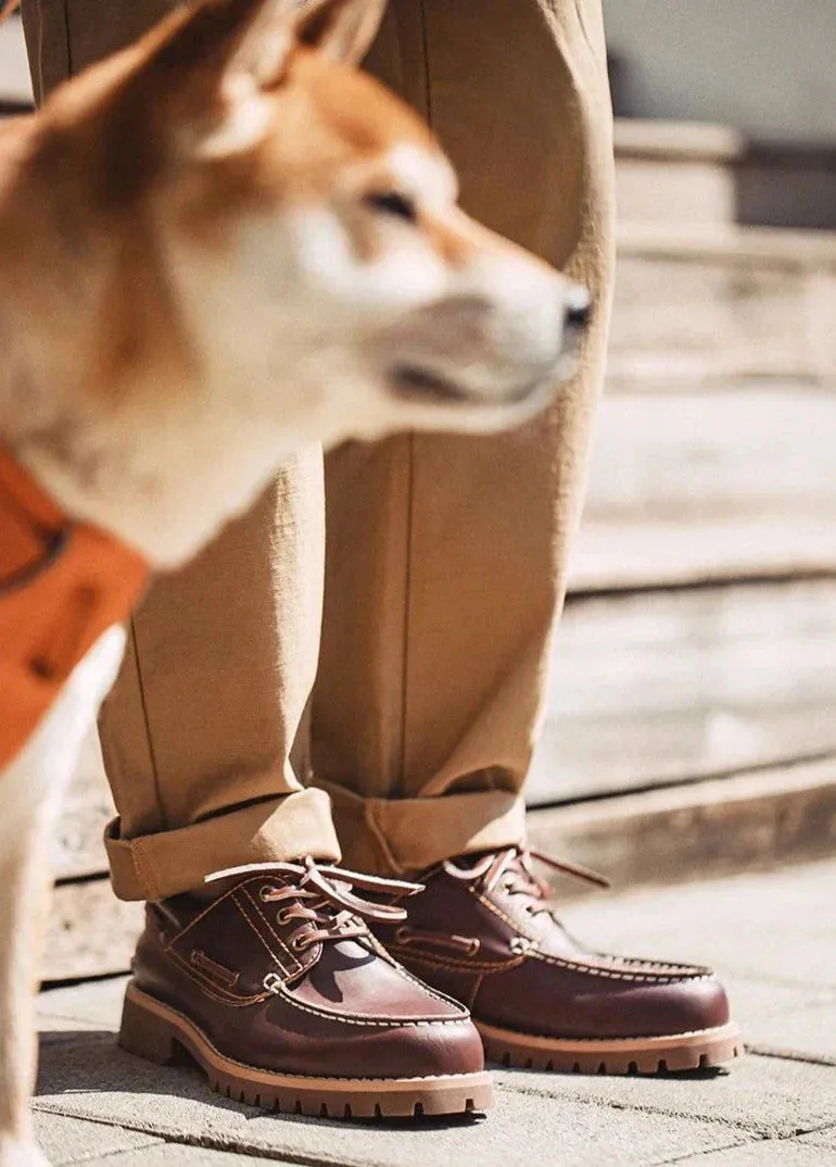 Amozae- Teheran Lace-Up Boat Shoes
