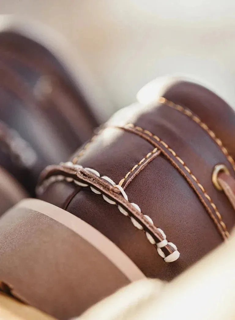 Amozae- Teheran Lace-Up Boat Shoes
