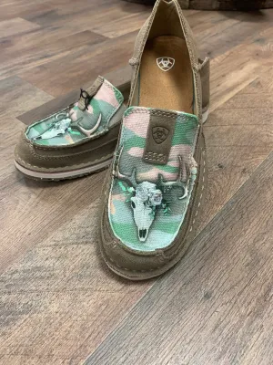 ARIAT CRUSIERS RELAXED BARK/ DOE CAMO PRINT