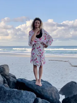 Ayla Maxi Kimono - Rodeo Romance