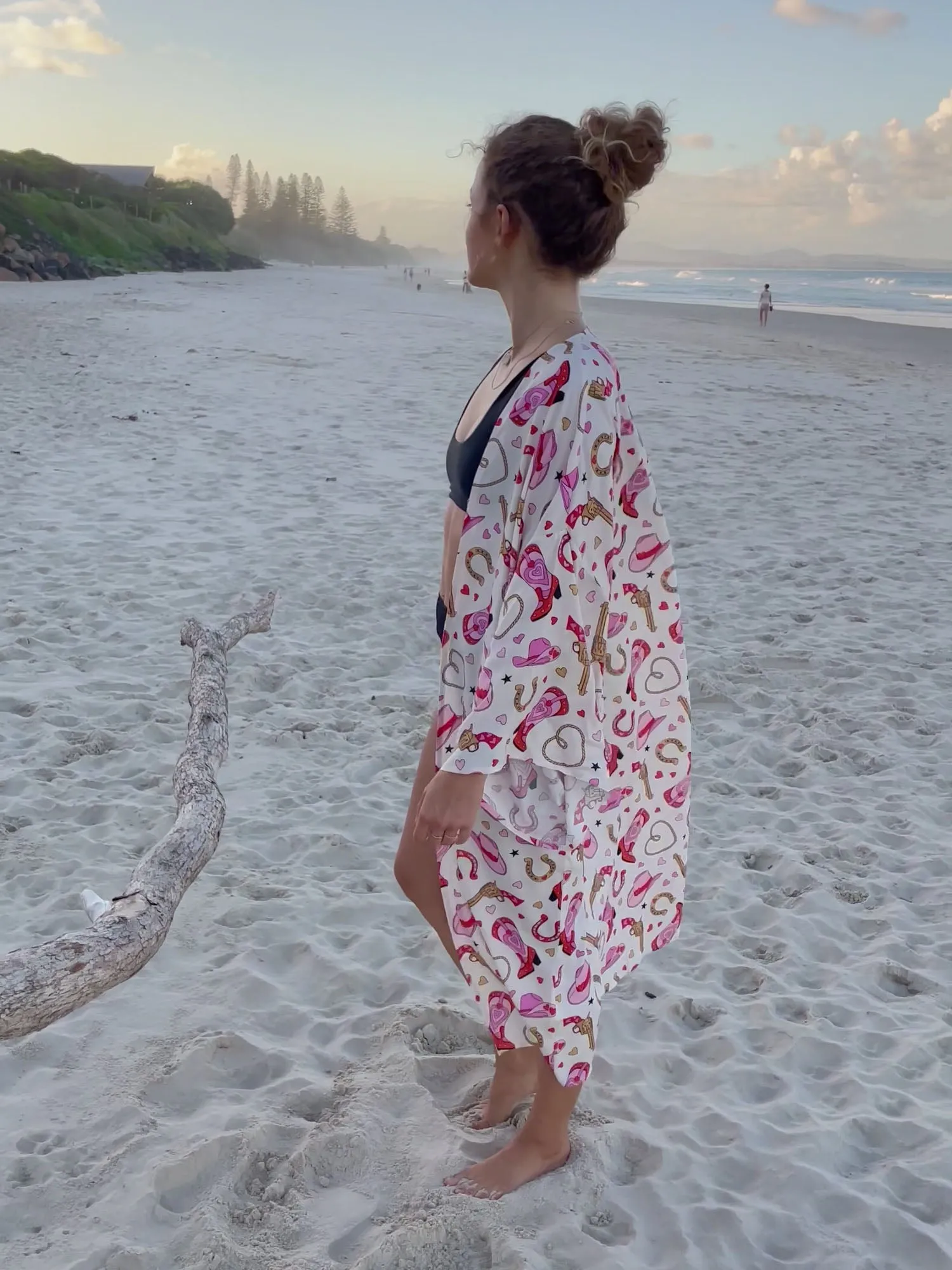 Ayla Maxi Kimono - Rodeo Romance