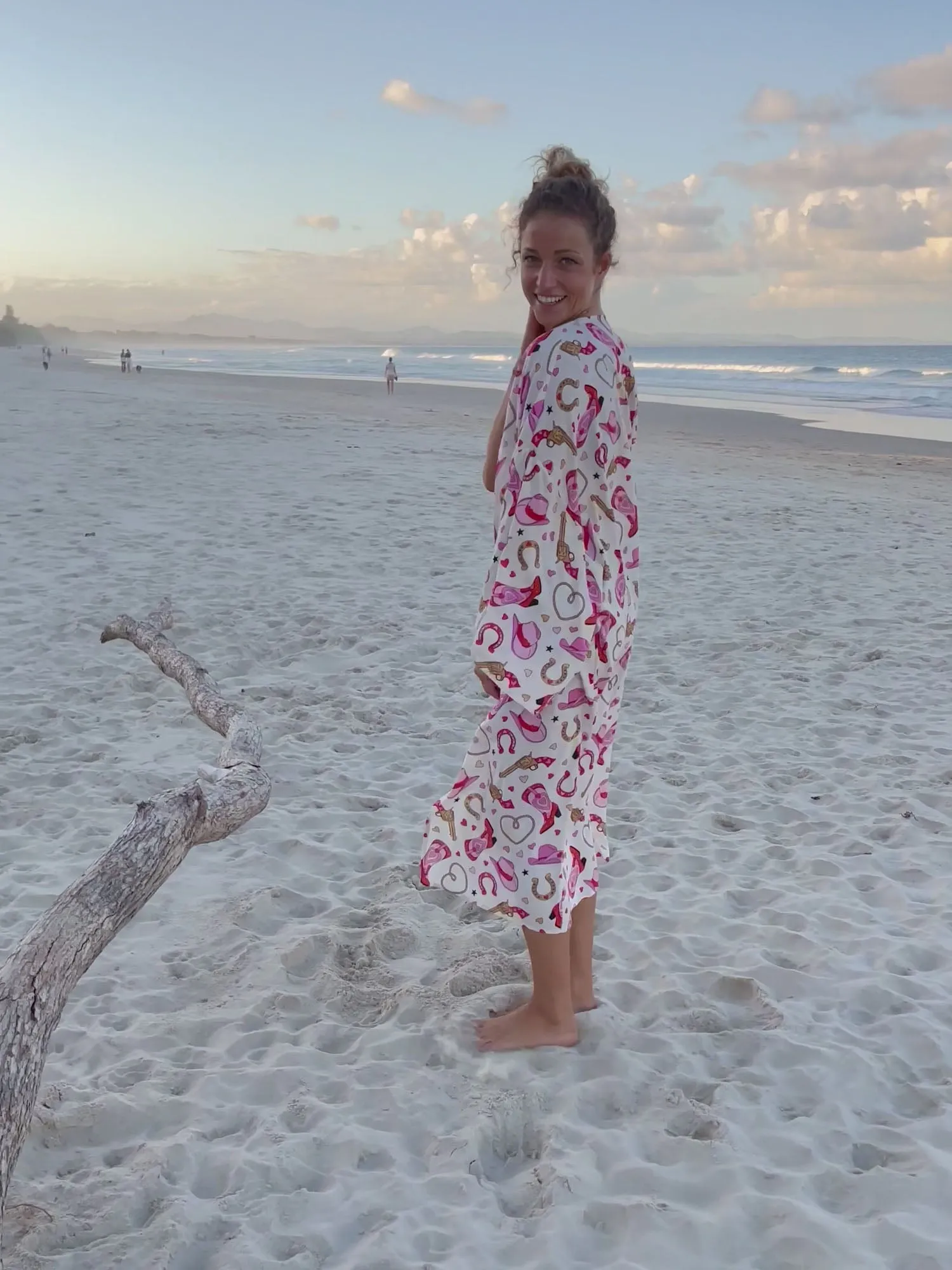 Ayla Maxi Kimono - Rodeo Romance