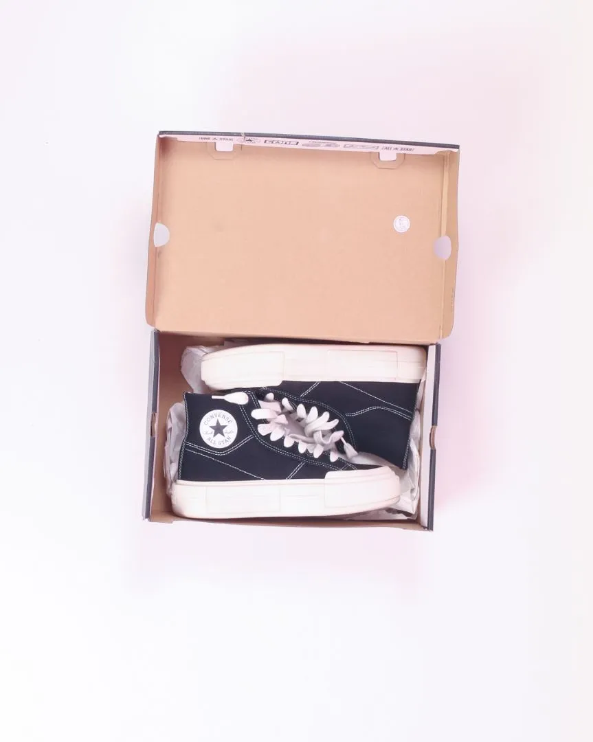 Black Converse High Top Sneakers, 8.5