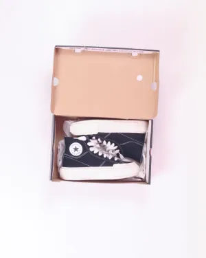 Black Converse High Top Sneakers, 8.5