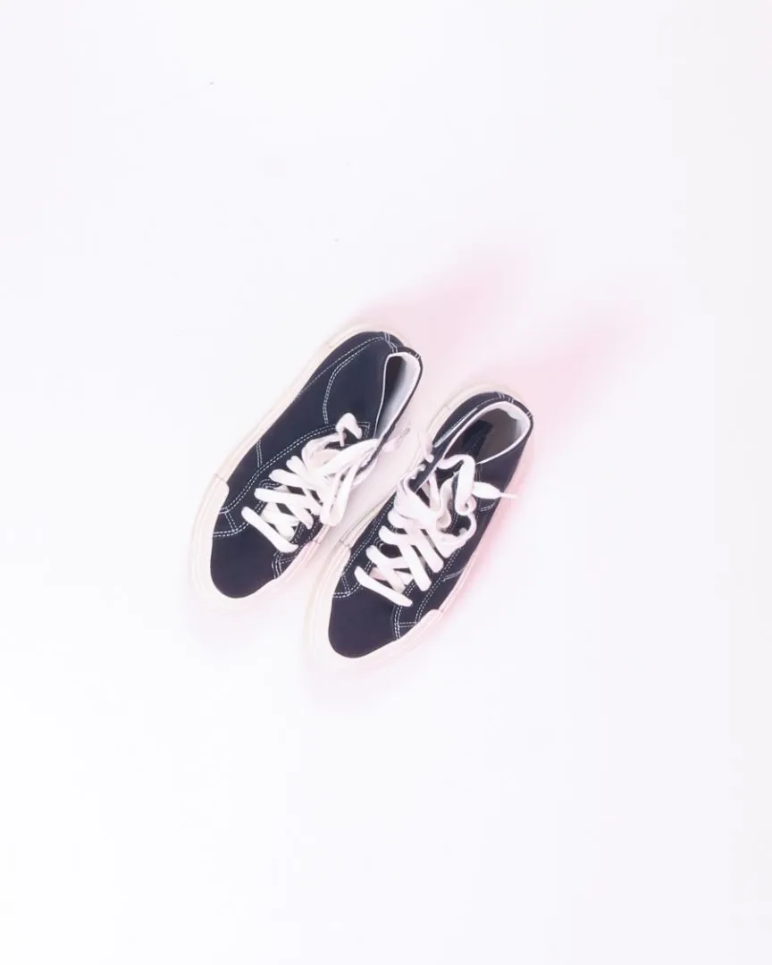 Black Converse High Top Sneakers, 8.5