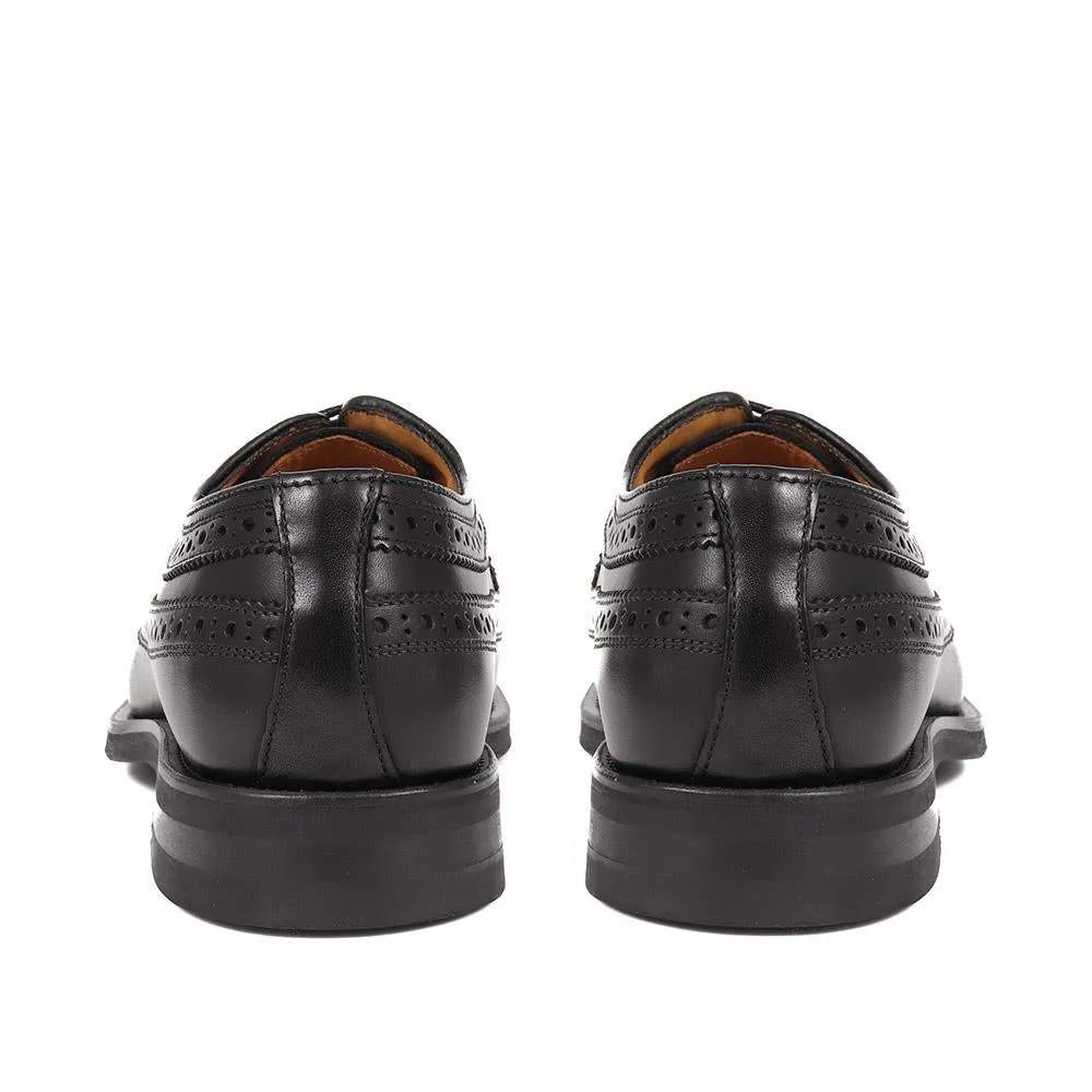Brogue Detailed Leather Shoes - COLINDALE2 / 324 460