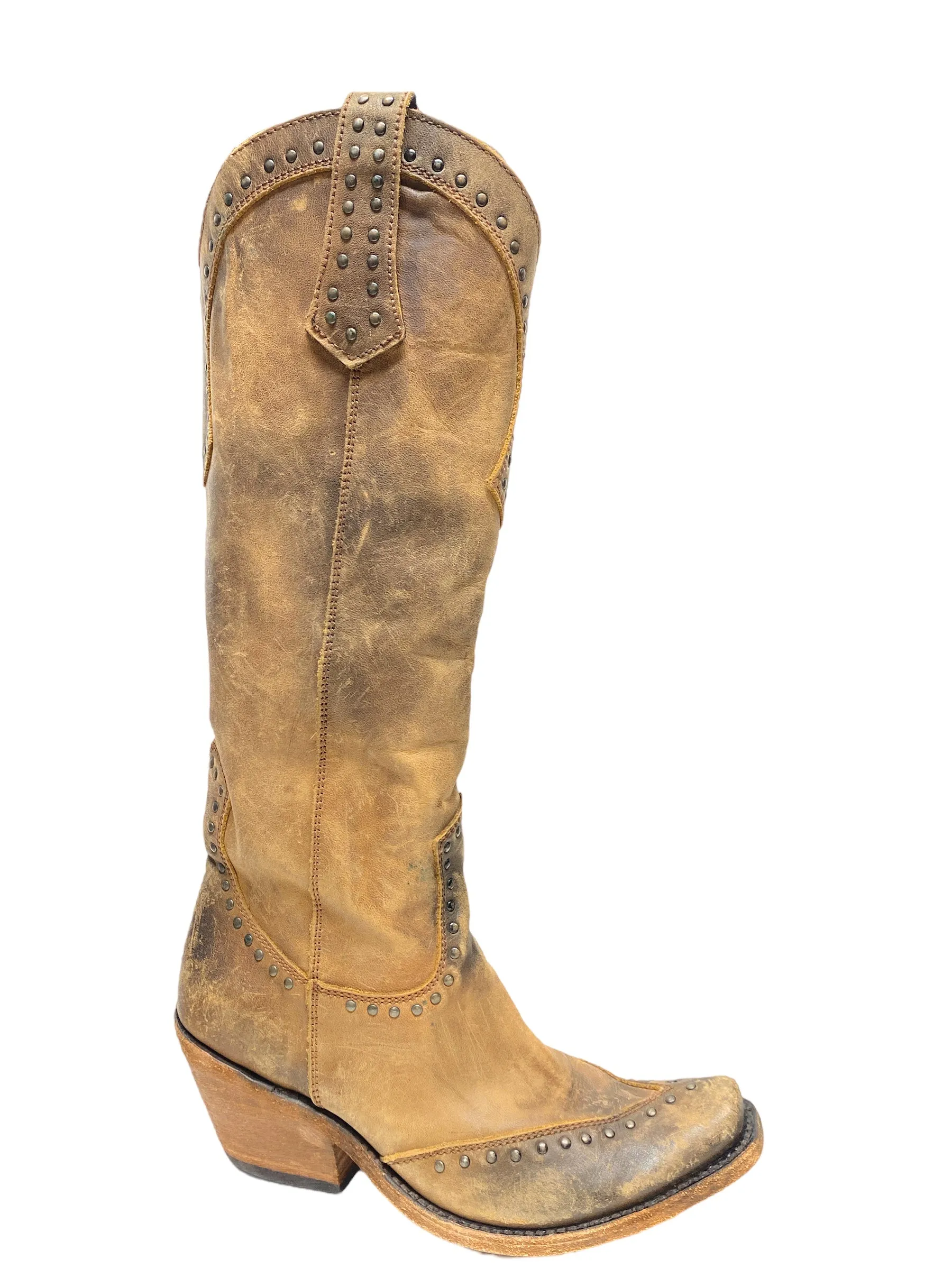 Brown Boots Western Liberty Black, Size 5.5