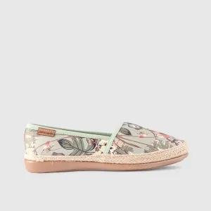 Comfort Pump Olive Floral 10546