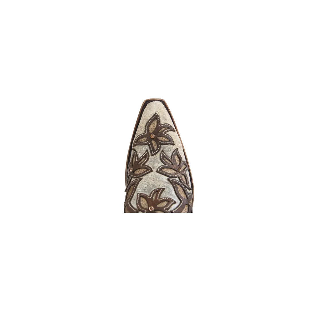 Corral Boots Women's Bone Overlay Boots