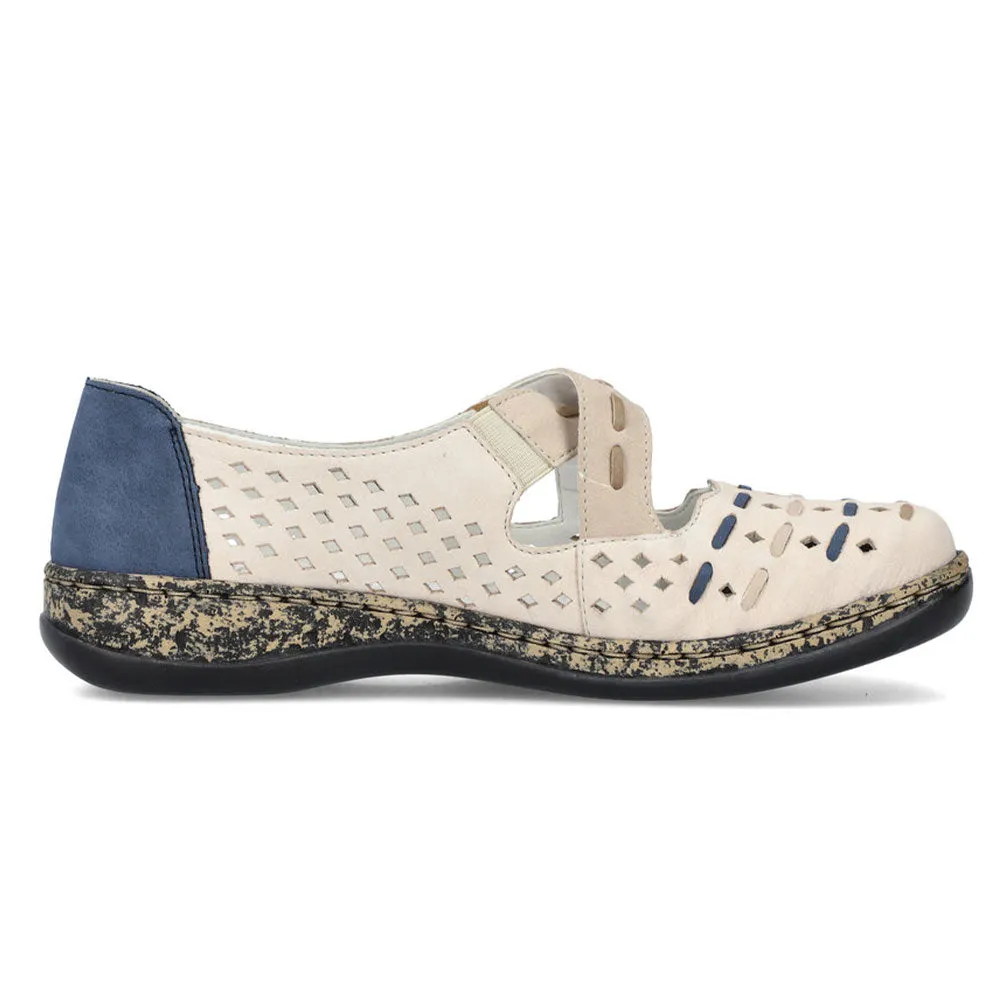 Daisy Cross Strap Loafer (46378)