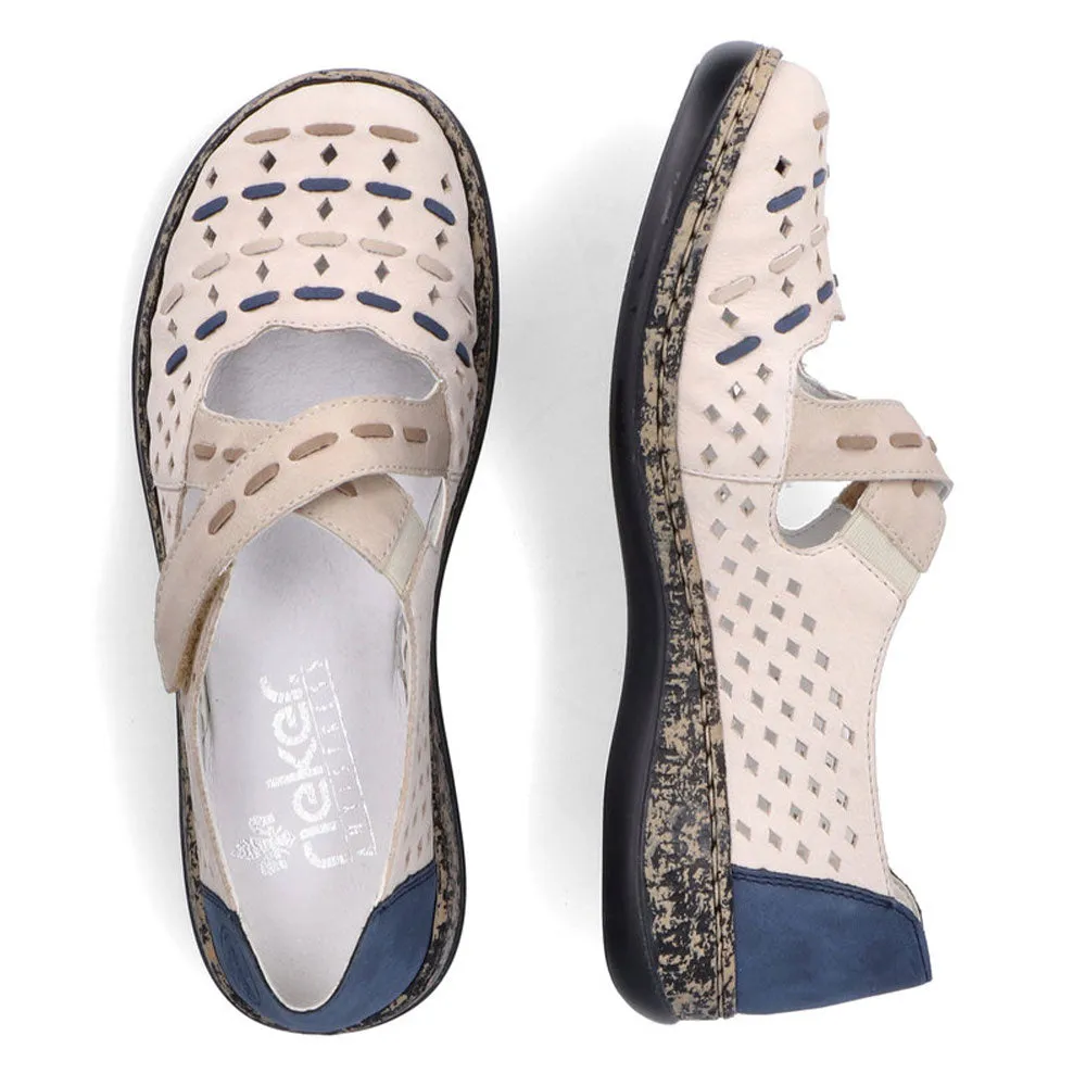 Daisy Cross Strap Loafer (46378)