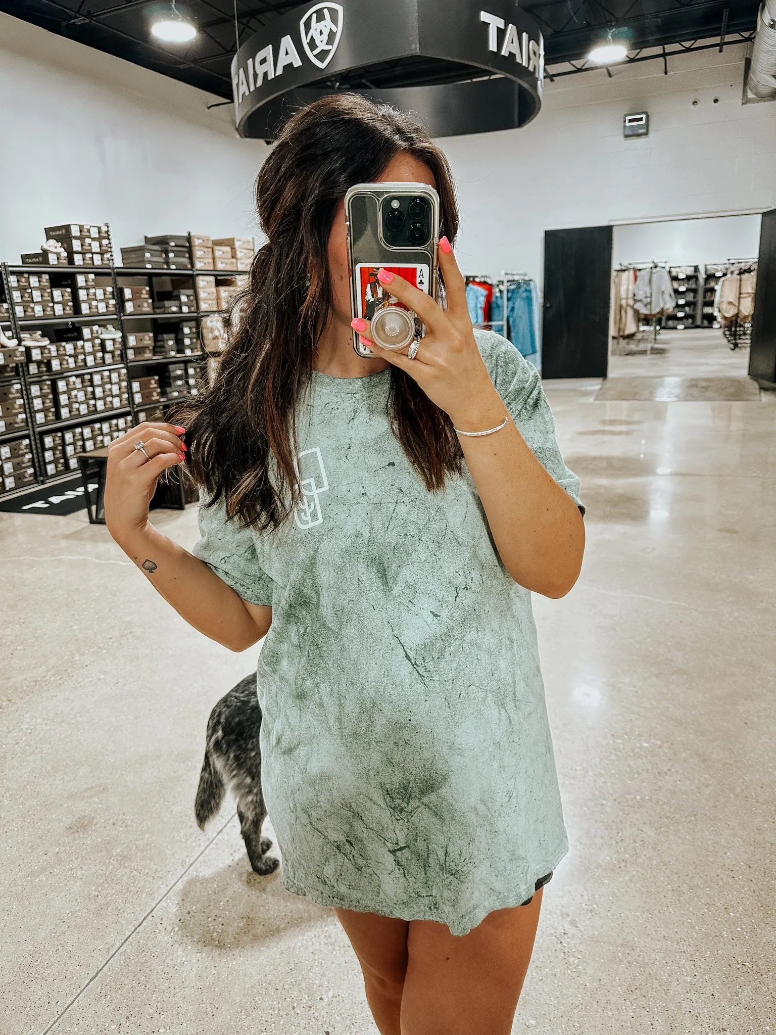 DDRW Tie Dye Logo Tee