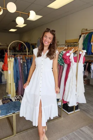 Desert Dazed Midi - Clean Ivory