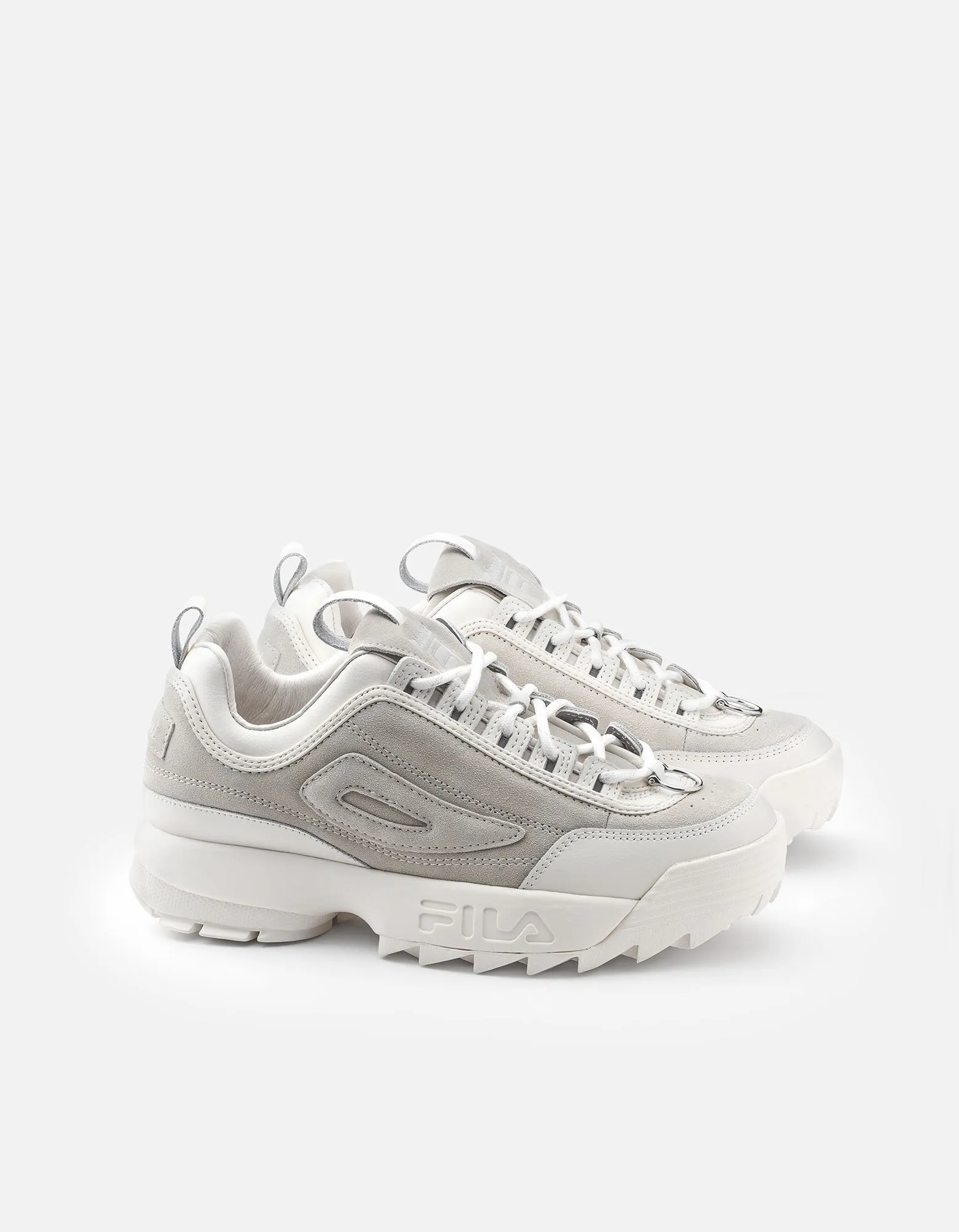 Disruptor FILA Leather Sneaker, Off-White