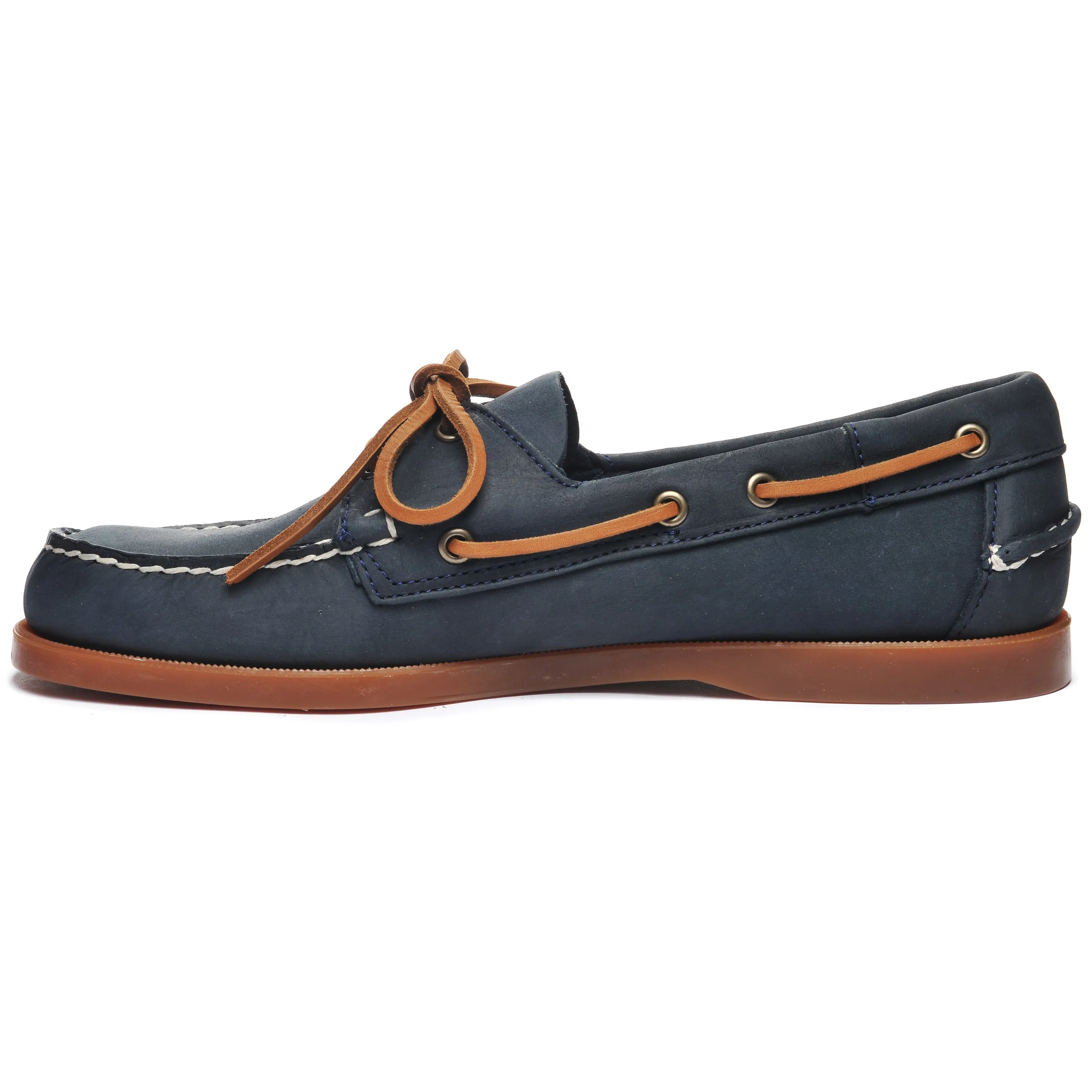 Docksides Portland Crazy H - Navy Blue & Brown