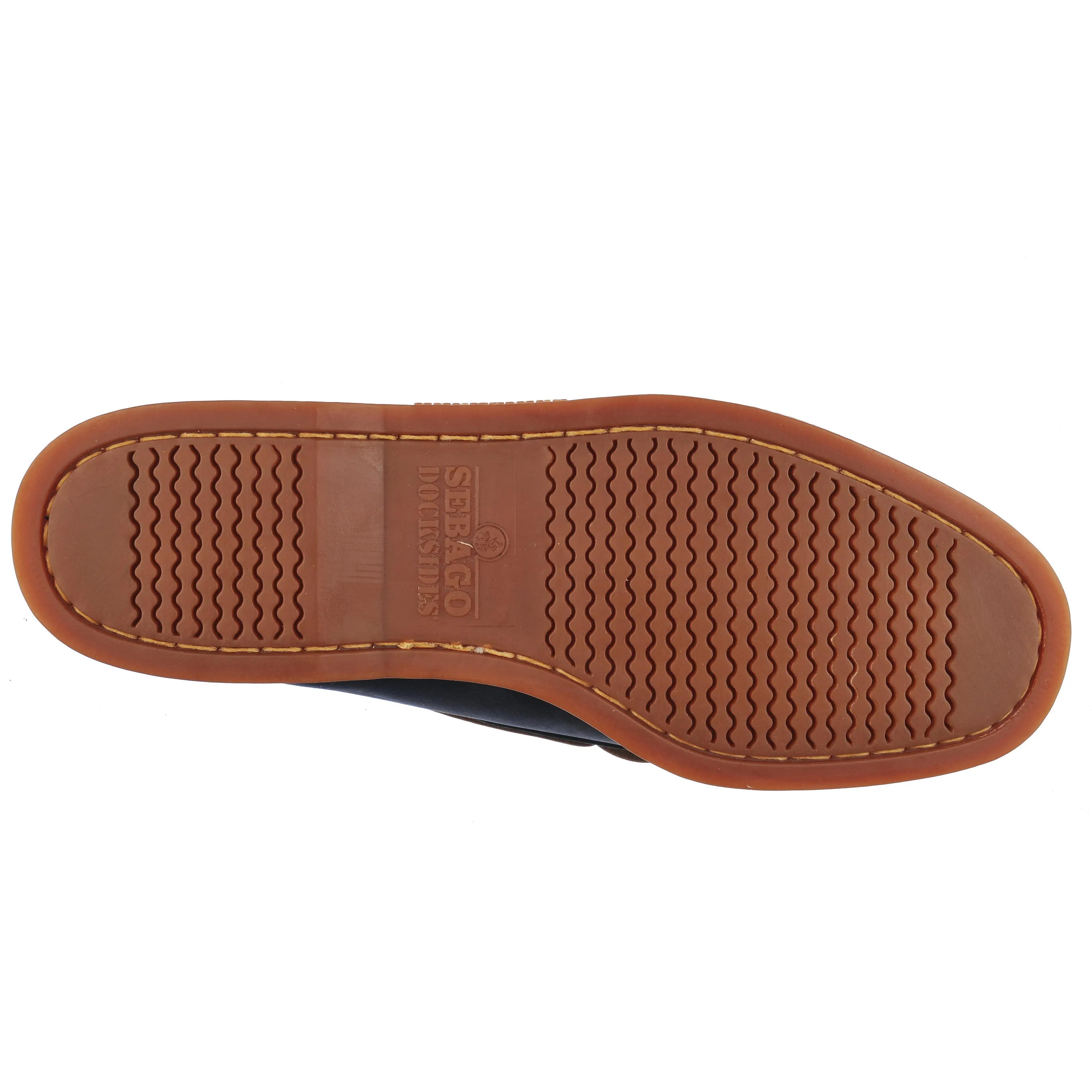 Docksides Portland Crazy H - Navy Blue & Brown