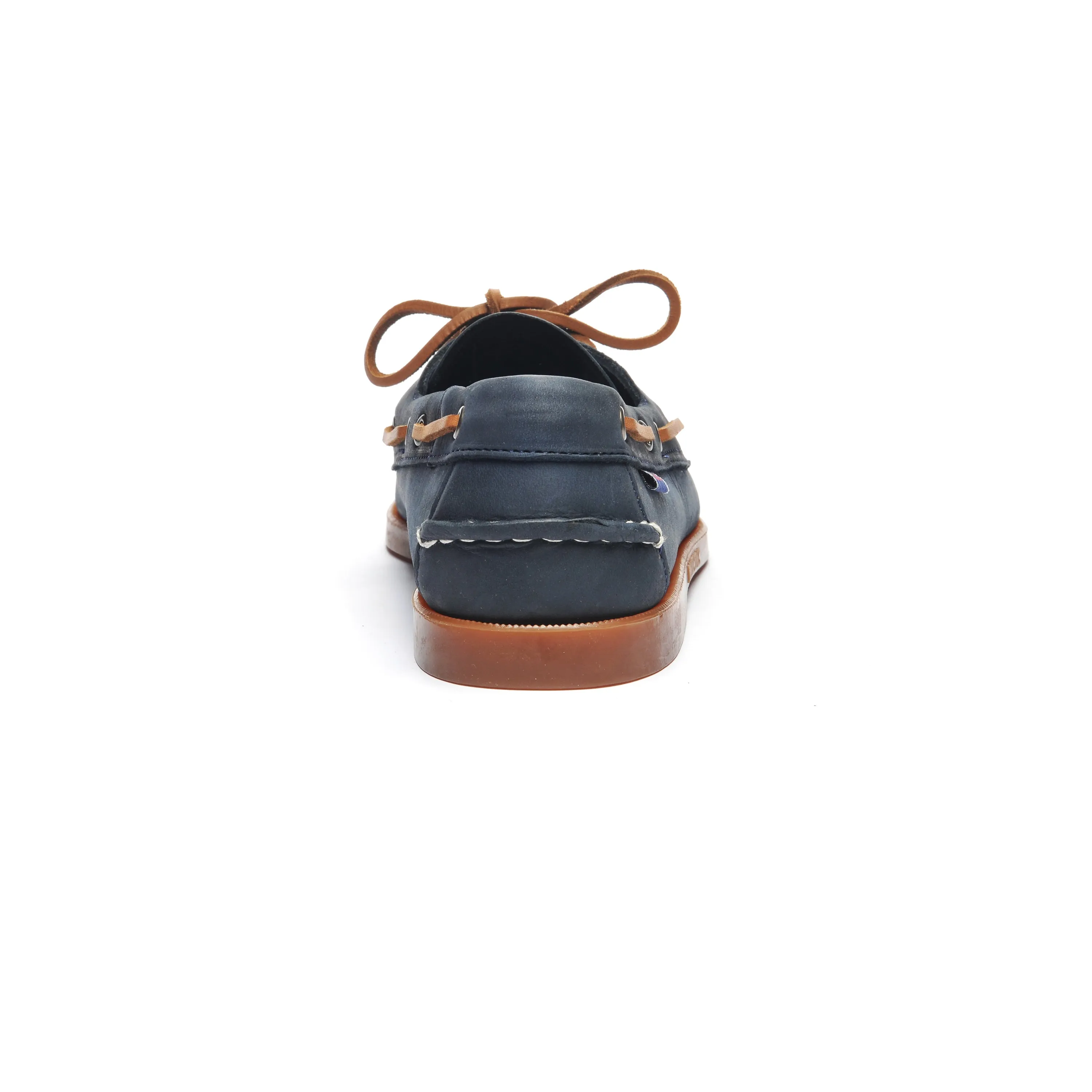 Docksides Portland Crazy H - Navy Blue & Brown