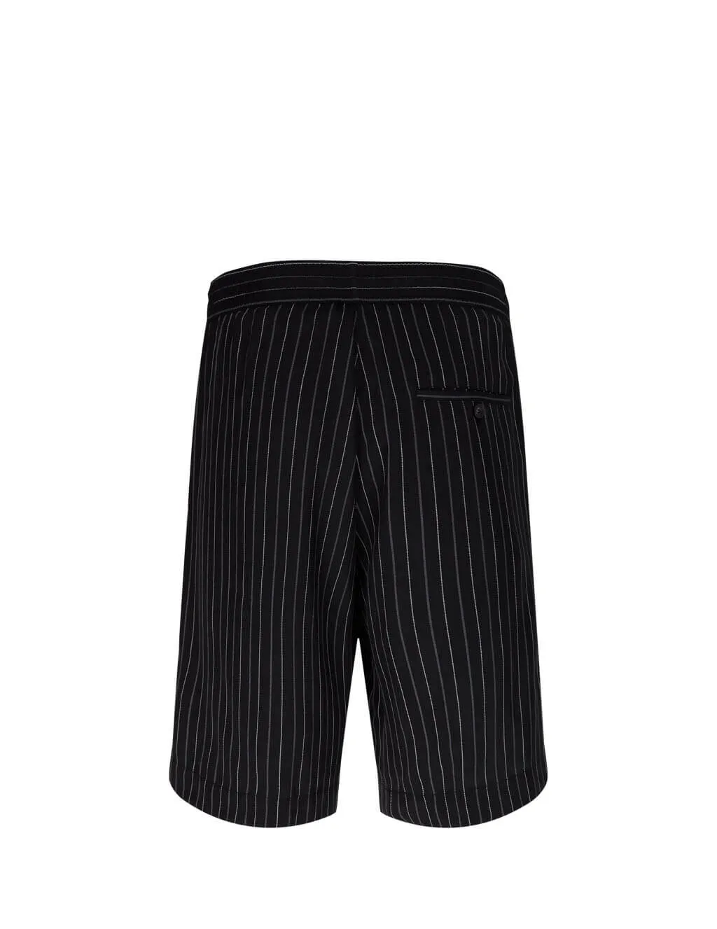 Elasticated Pinstripe Shorts