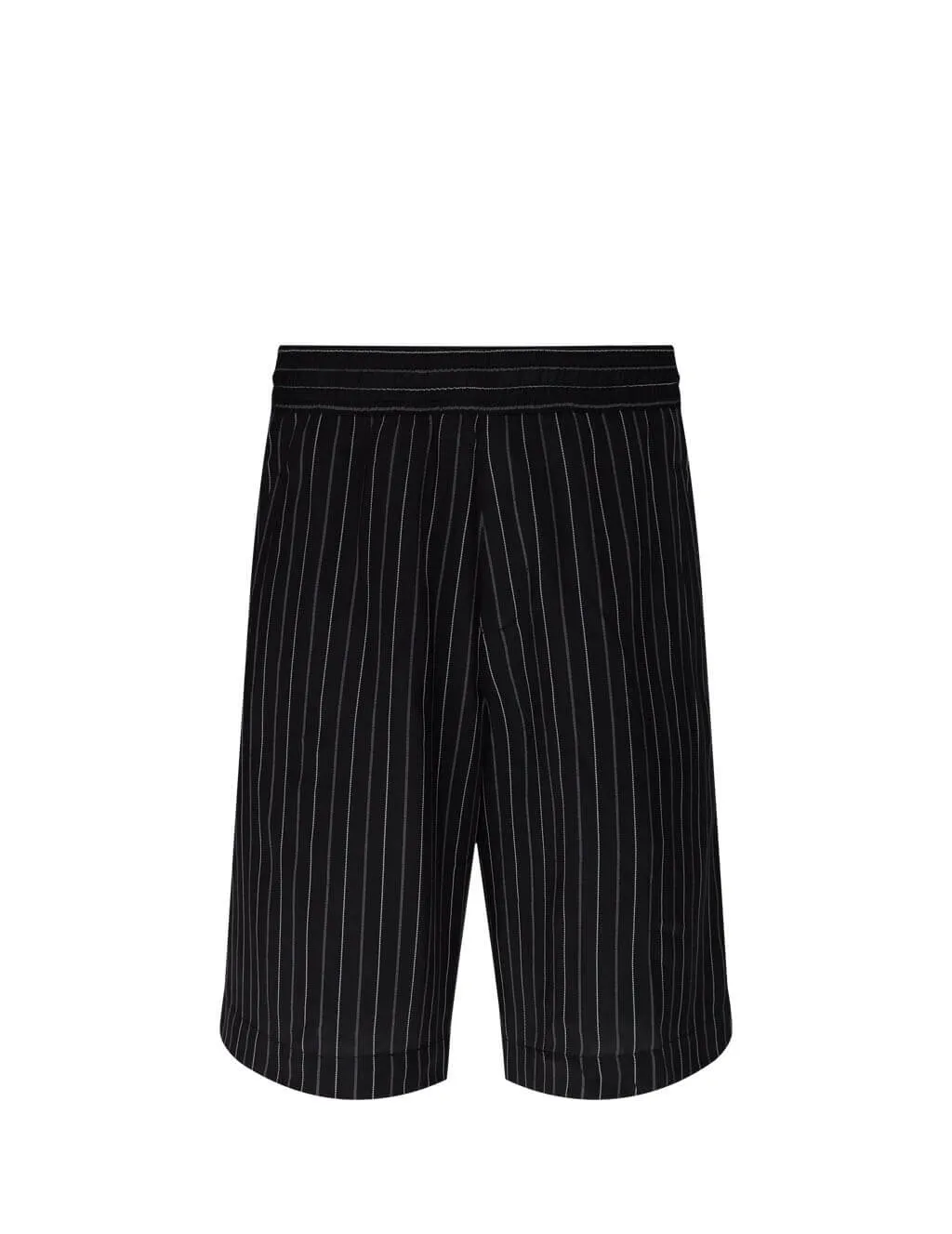 Elasticated Pinstripe Shorts