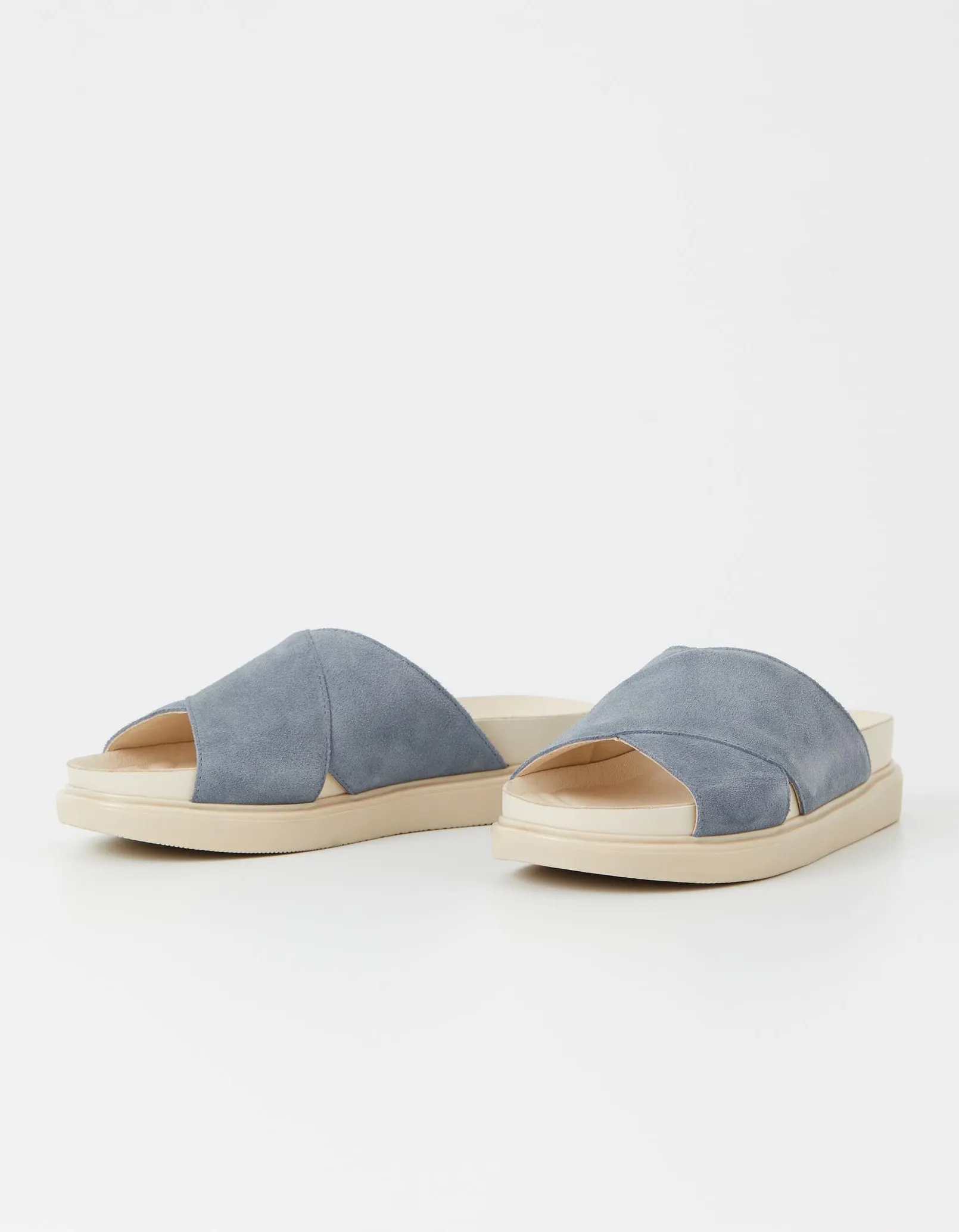 Erin Slides in Dusty Blue