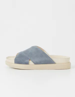 Erin Slides in Dusty Blue
