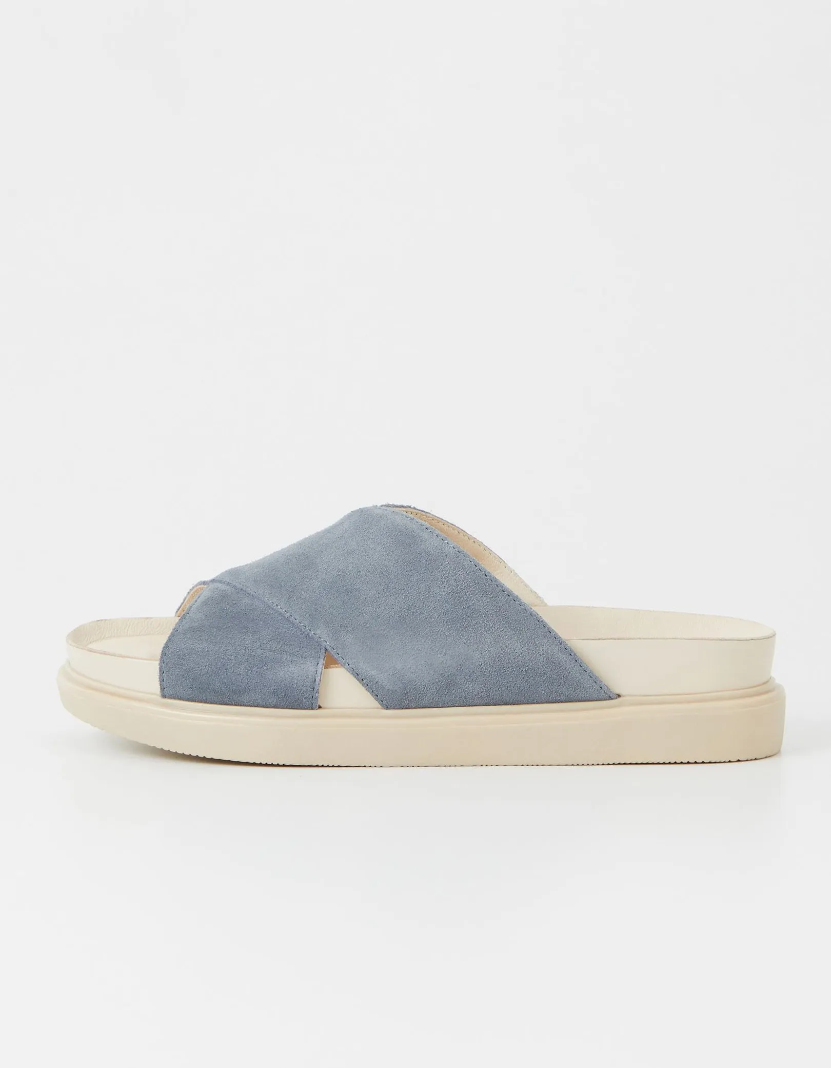 Erin Slides in Dusty Blue