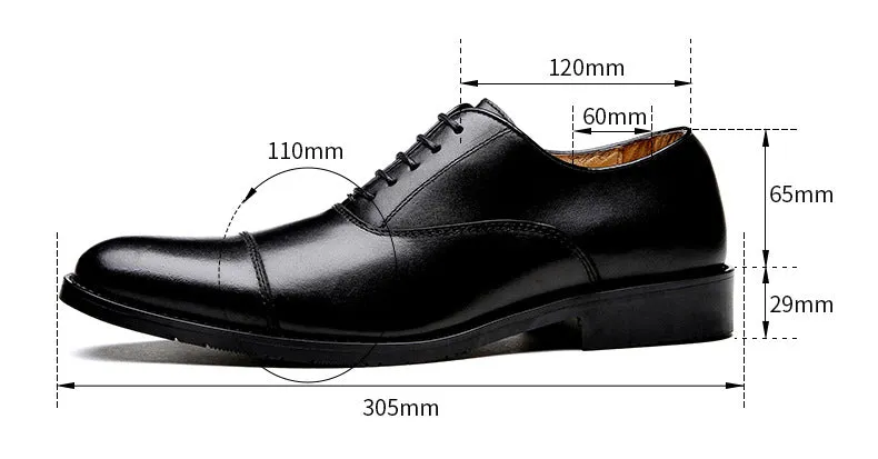 genuine leather dress shoes