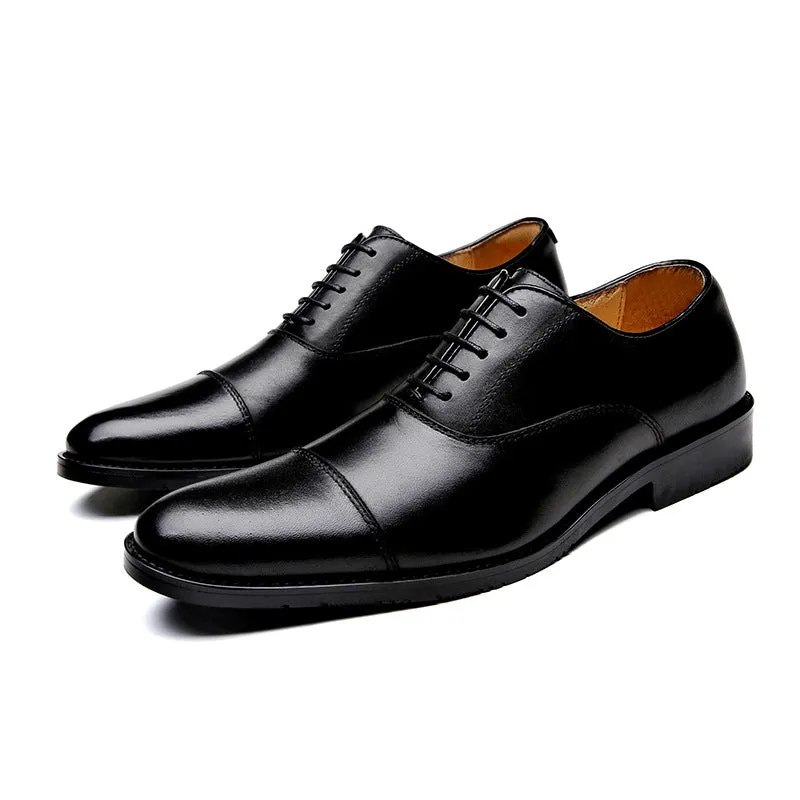 genuine leather dress shoes