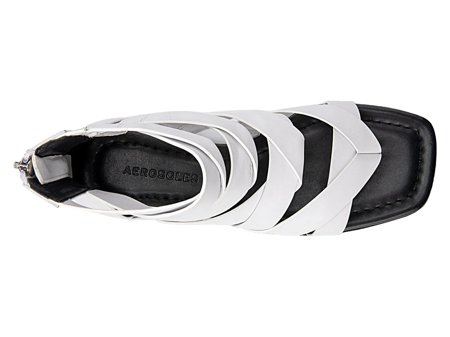 Harper Aerosoles gladiator sandals, white