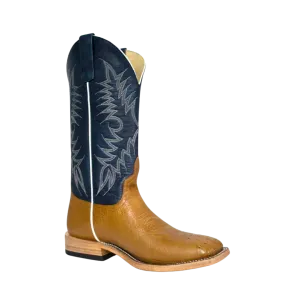 Horse Power Men's Antique Saddle Smooth Blue Kombat Boots