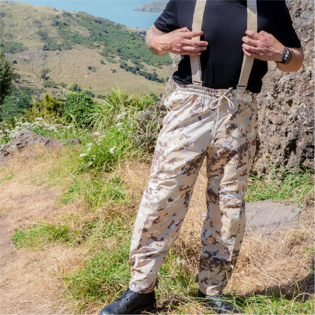 Italian Army Desert Vegetato Wet Weather Trousers
