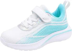 IWIHMIV Girls Athletic Shoes Toddler Tennis Shoes Sneakers for Boys Running Shoes Girls Boys Casual Breathable Sports Shoes