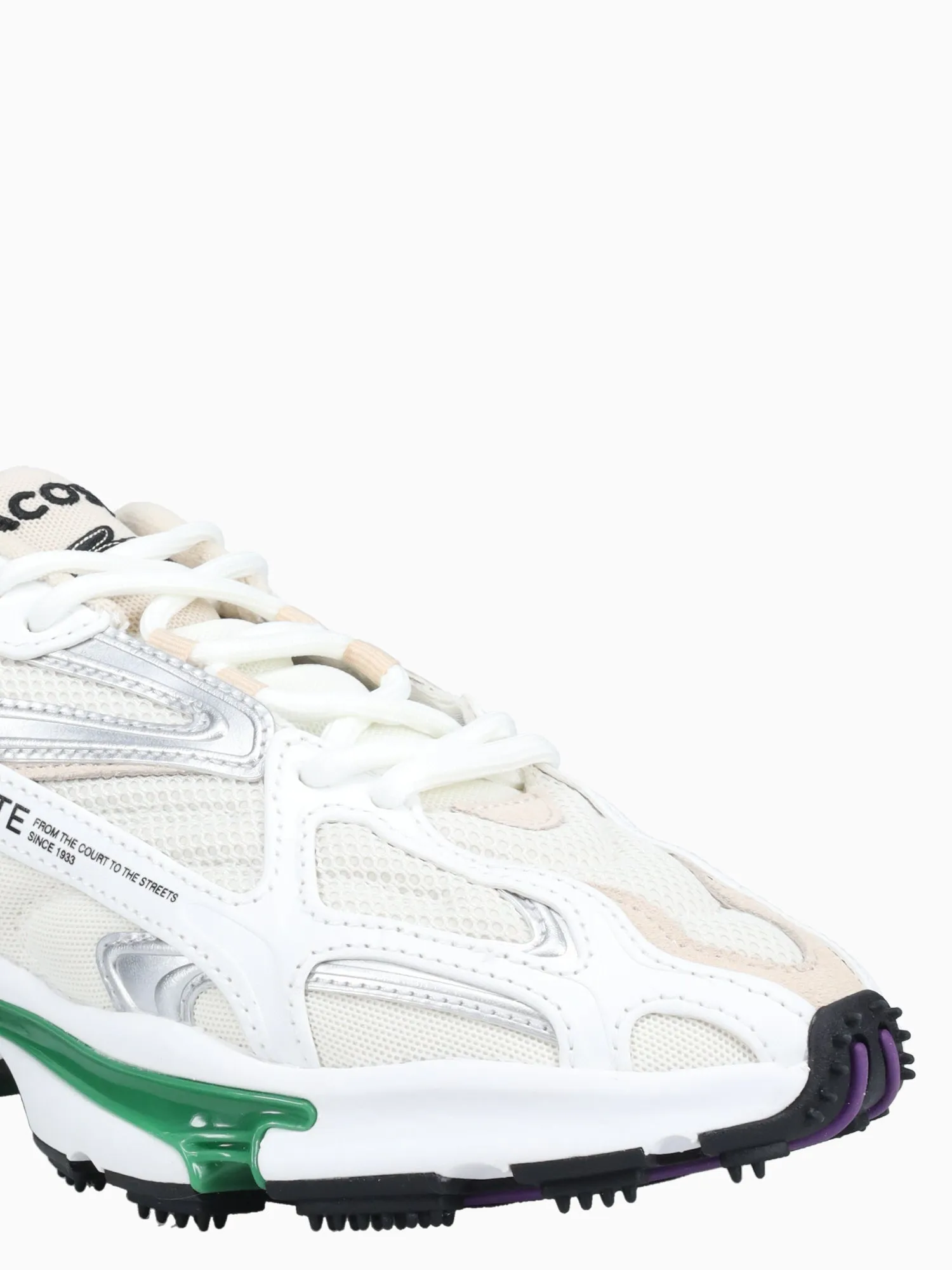 L 003 2k24 Wht Grn mesh