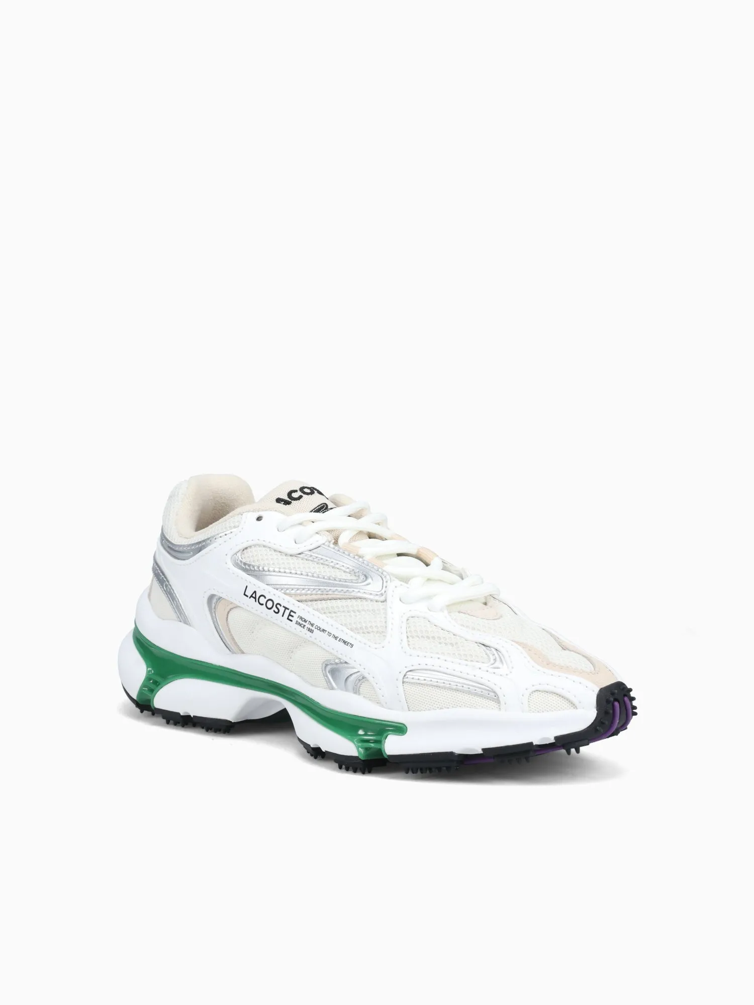L 003 2k24 Wht Grn mesh