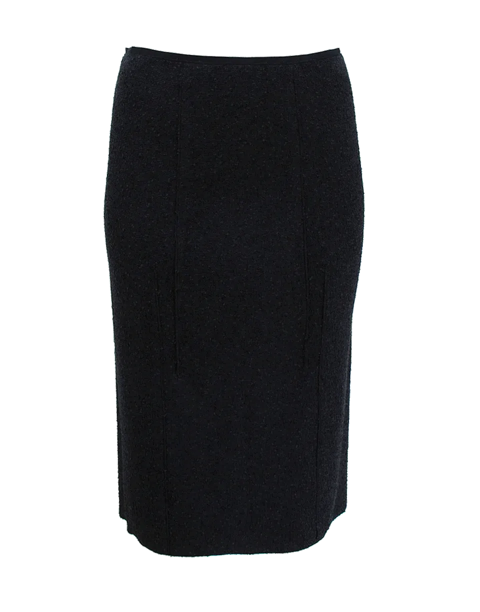 Light Weight Tweed Pencil Skirt