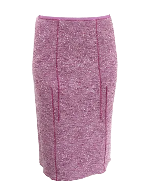 Light Weight Tweed Pencil Skirt