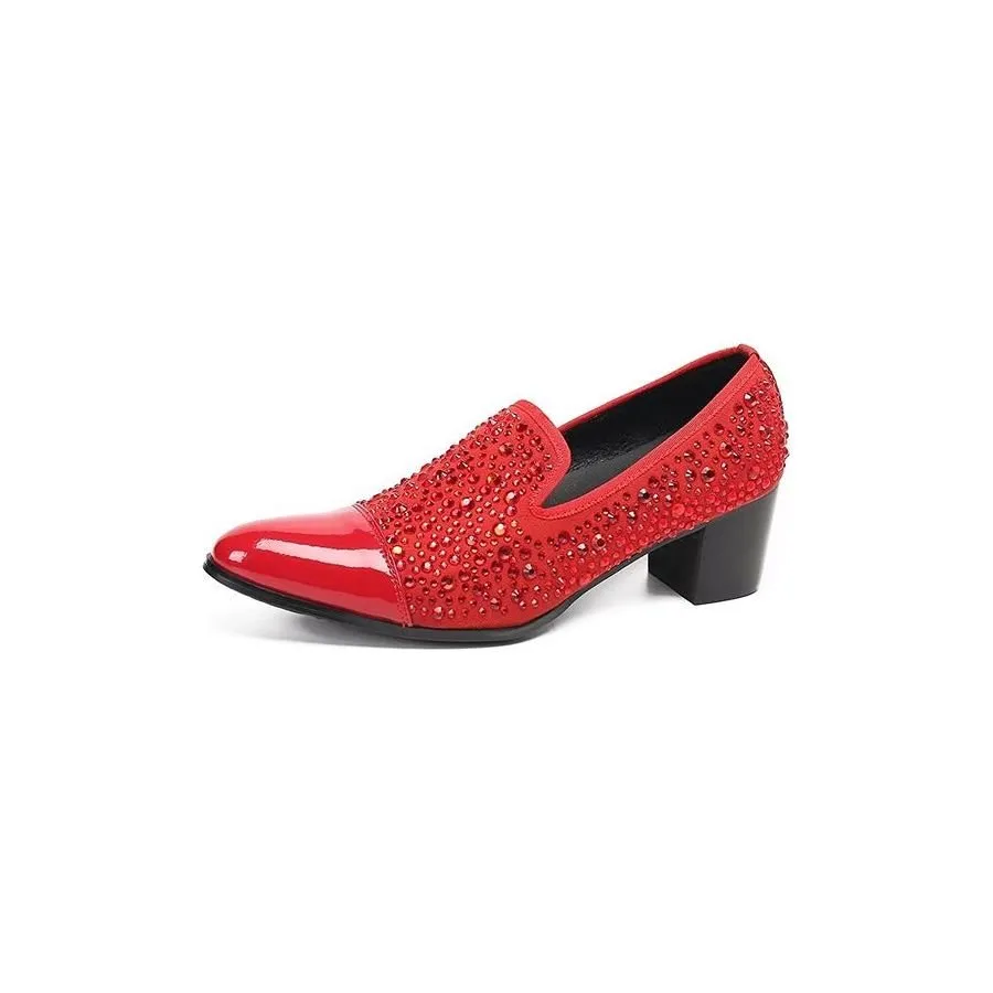 Luxe Exotic Leather Slip-on Dress Shoes