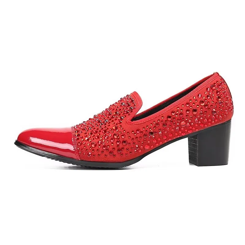Luxe Exotic Leather Slip-on Dress Shoes
