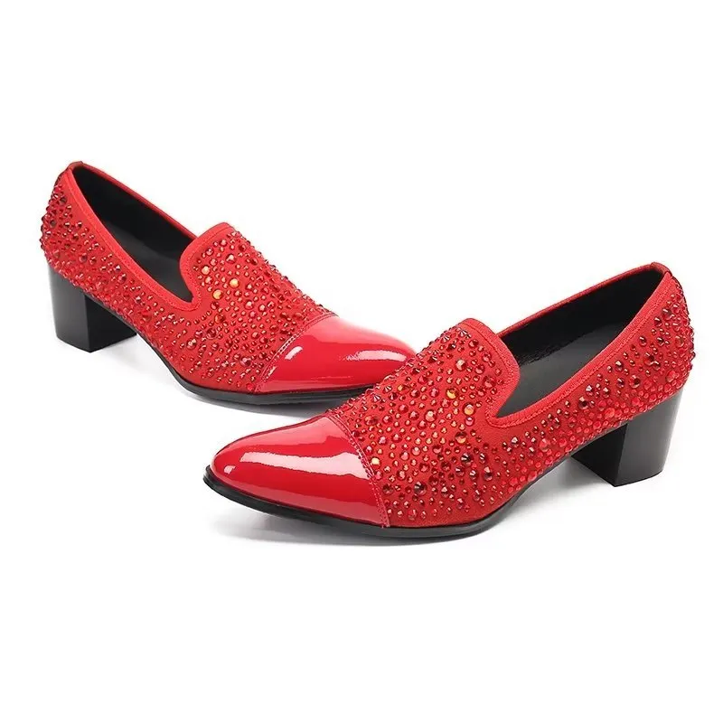 Luxe Exotic Leather Slip-on Dress Shoes