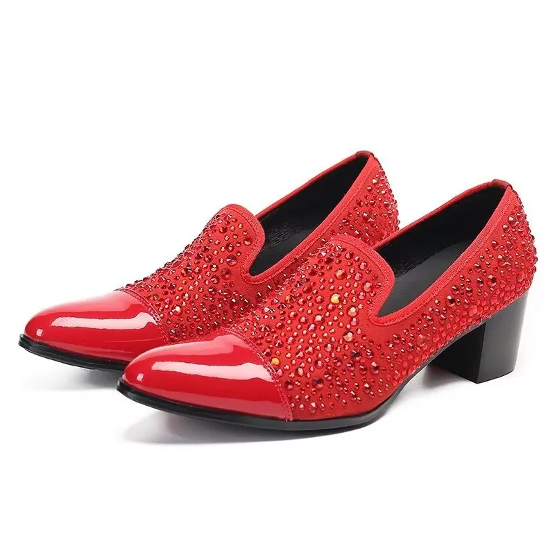 Luxe Exotic Leather Slip-on Dress Shoes