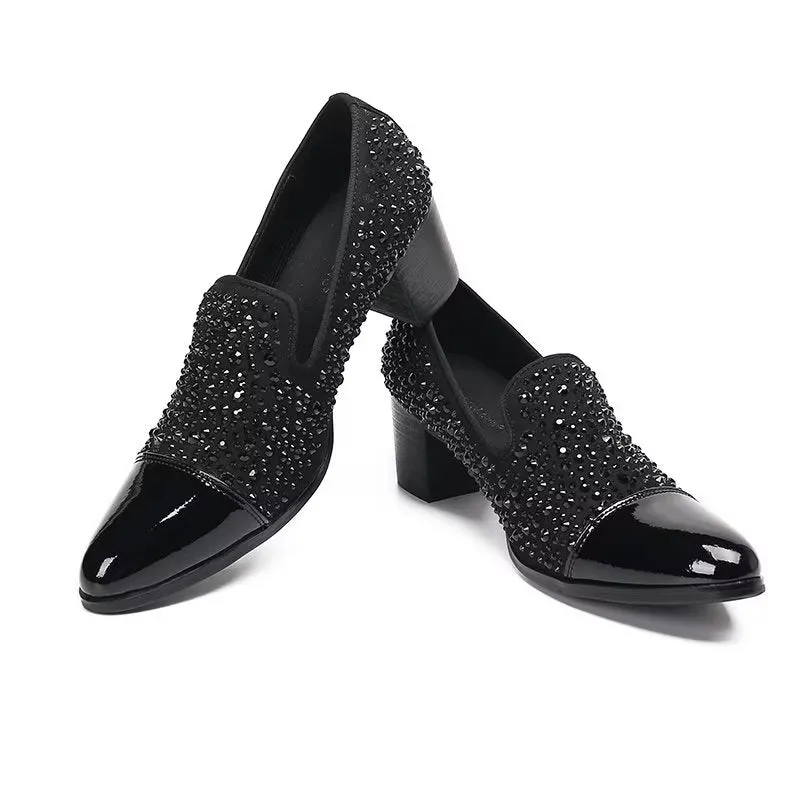 Luxe Exotic Leather Slip-on Dress Shoes