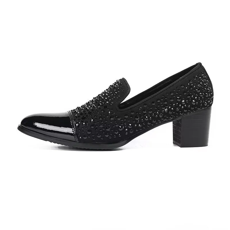 Luxe Exotic Leather Slip-on Dress Shoes