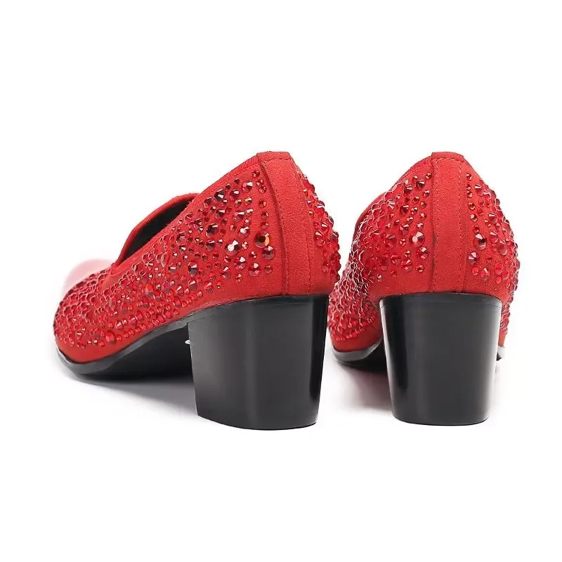 Luxe Exotic Leather Slip-on Dress Shoes