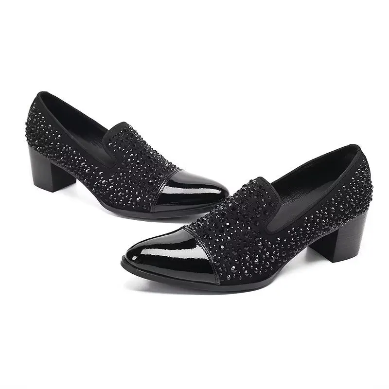 Luxe Exotic Leather Slip-on Dress Shoes