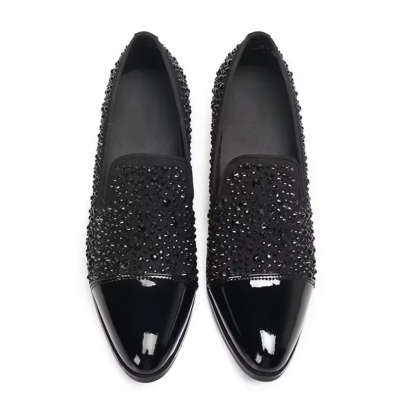 Luxe Exotic Leather Slip-on Dress Shoes