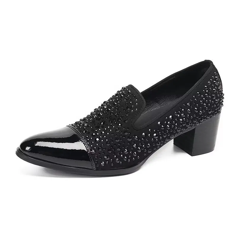 Luxe Exotic Leather Slip-on Dress Shoes