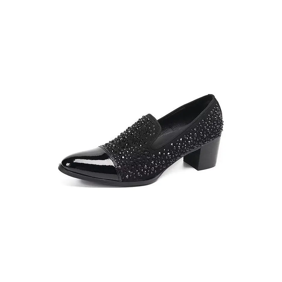 Luxe Exotic Leather Slip-on Dress Shoes