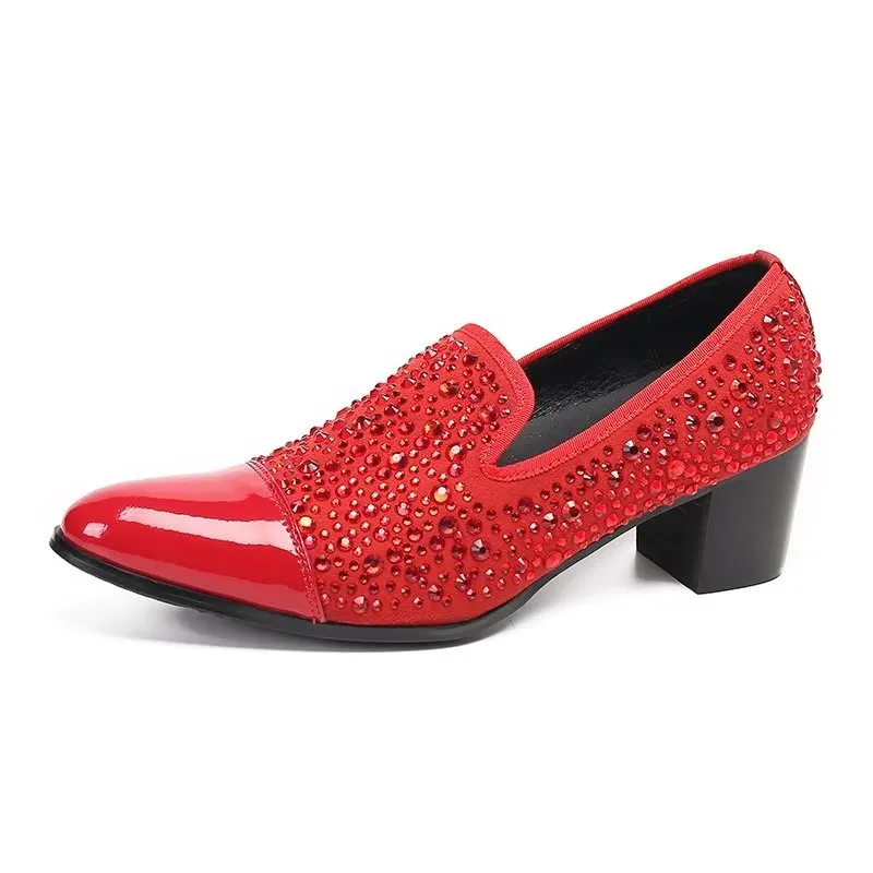 Luxe Exotic Leather Slip-on Dress Shoes