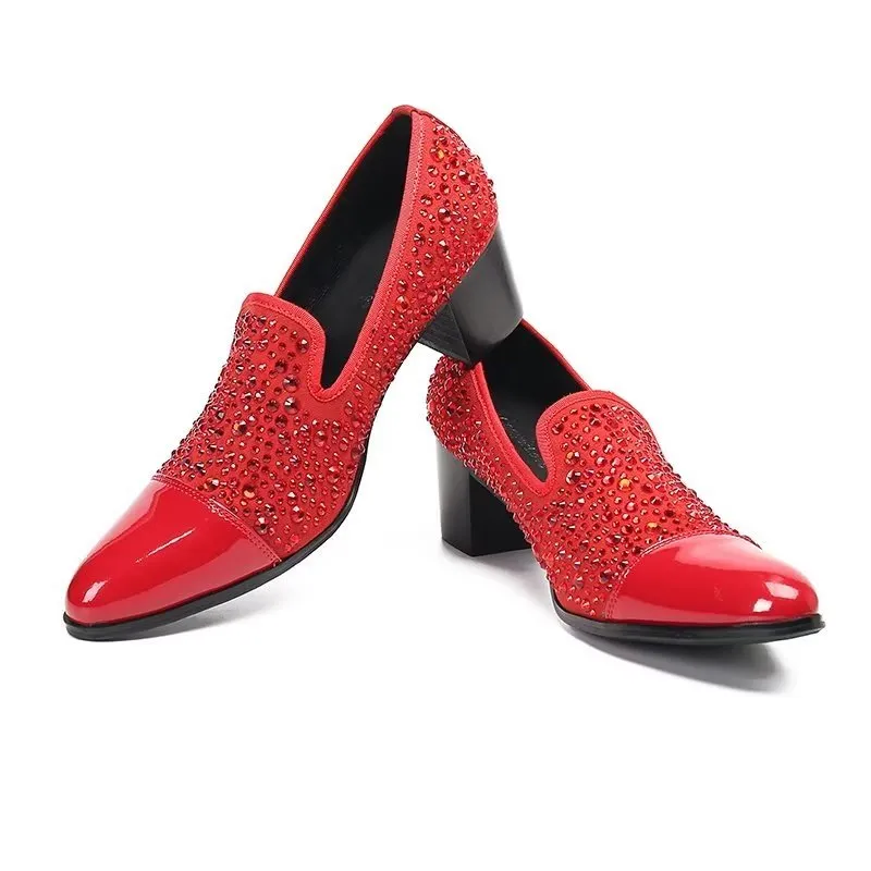 Luxe Exotic Leather Slip-on Dress Shoes